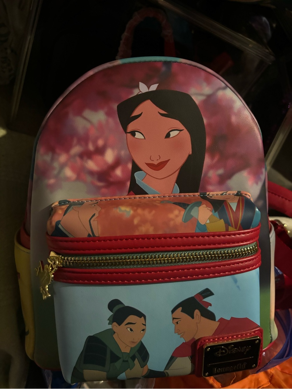Loungefly Disney Mulan Princess Scene Mini Backpack